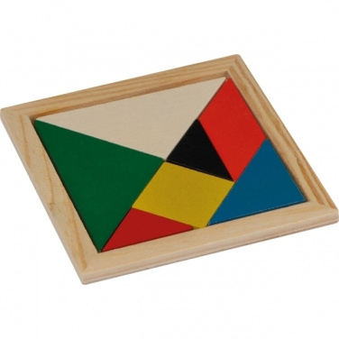 Logo trade promotional products picture of: Wooden puzzle PORTO