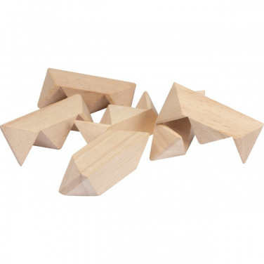 Logotrade promotional giveaway image of: Wooden puzzle TOULOUSE