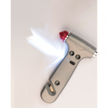 Logo trade promotional merchandise photo of: Emergency hammer VALENCIA