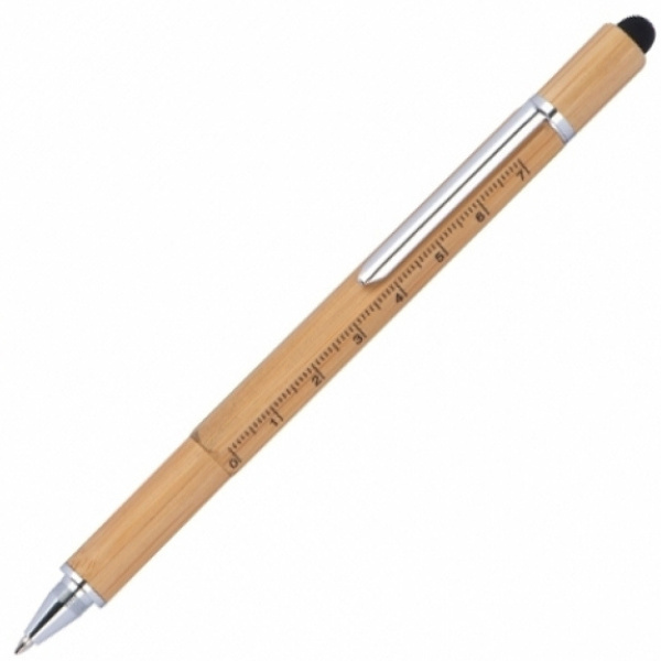 Logo trade corporate gifts picture of: 6in1 multifunctional pen COIMBRA