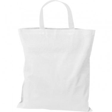 Logotrade promotional gift picture of: Cotton bag with short handles BREGENZ