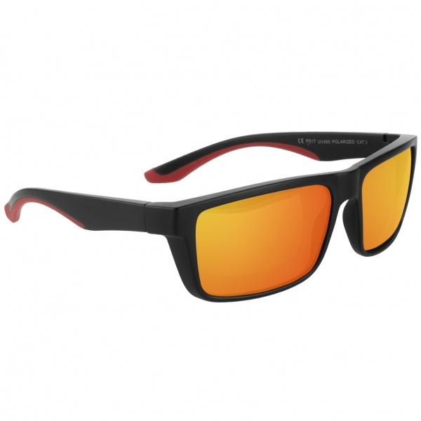 Logo trade promotional gifts picture of: Sunglasses IRAVADI Schwarzwolf