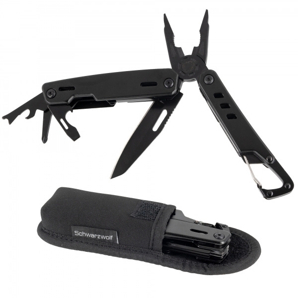 Logotrade promotional giveaways photo of: Multitool NOBLE Schwarzwolf