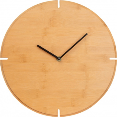 Logo trade promotional items picture of: Wall Clock HAMPTON