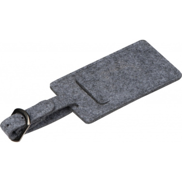 Logotrade promotional item picture of: Felt Suitcase Tag PORTLAND