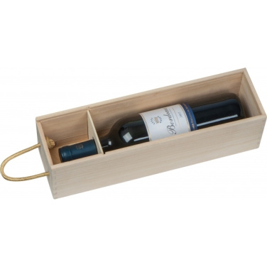 Logo trade promotional product photo of: Wine box DAVENPORT