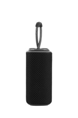 Logo trade promotional gifts picture of: Waterproof bluetooth speaker HARDEOL Schwarzwolf