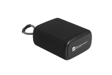 Logotrade promotional item image of: Waterproof bluetooth speaker HARDEOL Schwarzwolf