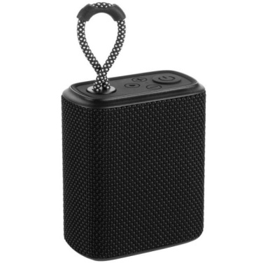 Logotrade promotional giveaways photo of: Waterproof bluetooth speaker HARDEOL Schwarzwolf