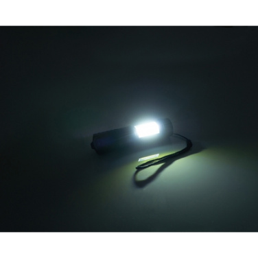 Logo trade promotional merchandise picture of: Rechargeable flashlight AARHUS