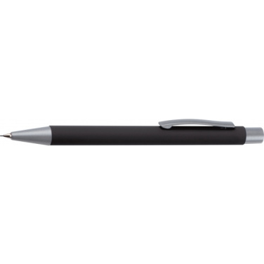 Logo trade promotional gift photo of: Mechanical pencil soft touch ANCONA