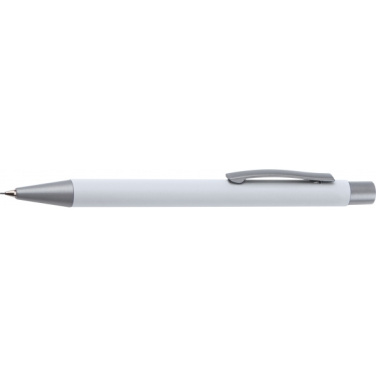 Logo trade business gifts image of: Mechanical pencil soft touch ANCONA