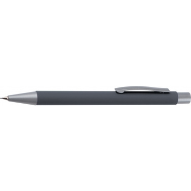 Logotrade corporate gift image of: Mechanical pencil soft touch ANCONA