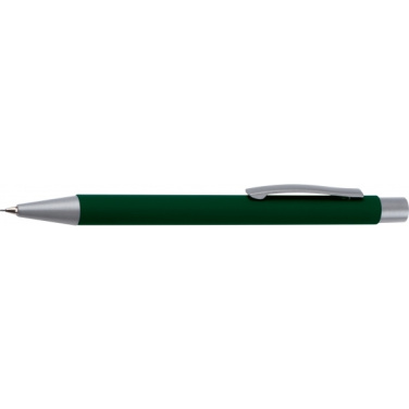 Logo trade business gifts image of: Mechanical pencil soft touch ANCONA