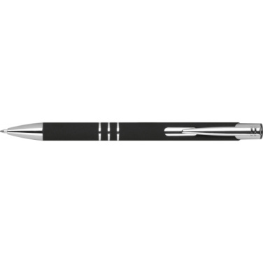 Logotrade corporate gift picture of: Semi gel pen soft touch DUNMORE