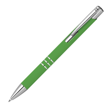 Logotrade promotional item picture of: Semi gel pen soft touch DUNMORE