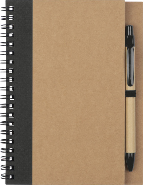 Logo trade promotional product photo of: Spiral notebook Ravenna