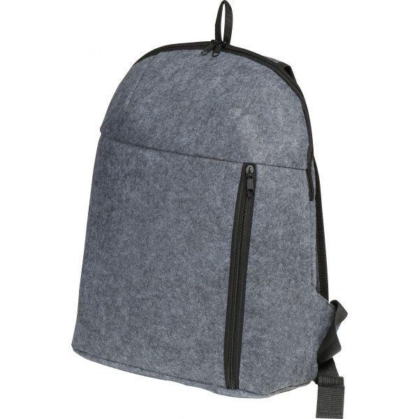 Logo trade business gift photo of: RPET Backpack Davos