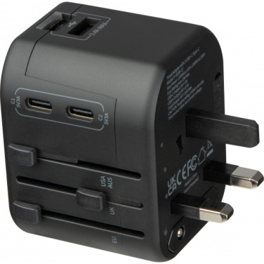 Logotrade promotional gift image of: Travel Adapter Maracena