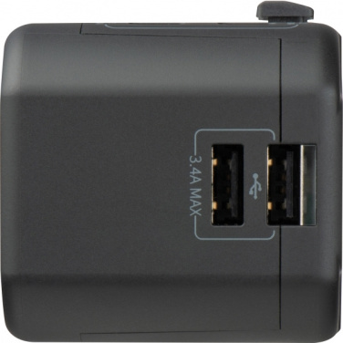 Logo trade advertising products image of: Travel Adapter Maracena