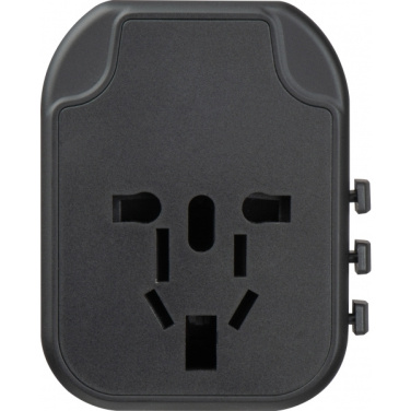 Logo trade promotional giveaways picture of: Travel Adapter Maracena