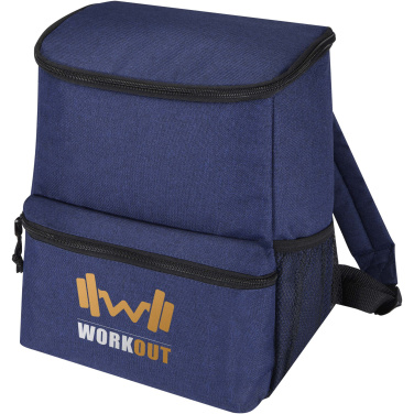 Logo trade corporate gifts picture of: Excursion GRS RPET cooler backpack 12L