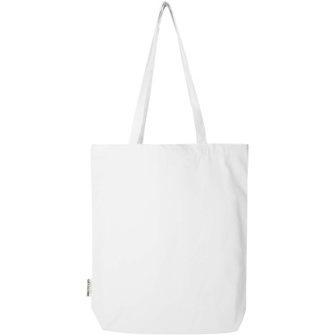 Logo trade business gift photo of: Florida 270 g/m² GRS recycled tote bag 10L