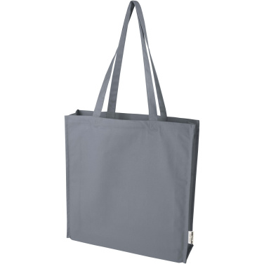 Logotrade promotional items photo of: Florida 270 g/m² GRS recycled gusset tote bag 14L