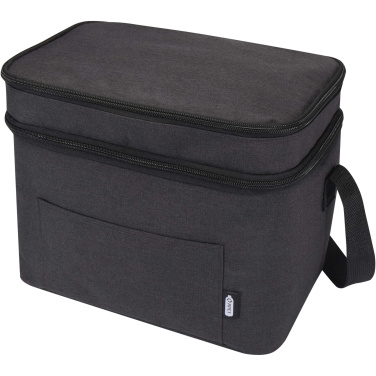 Logo trade promotional item photo of: Tundra GRS RPET double compartments cooler bag 13L