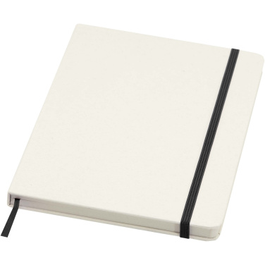 Logotrade promotional gift picture of: Bass A5 recycled hard cover notebook with lined pages