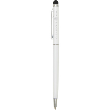 Logotrade promotional merchandise image of: Ore aluminium ballpoint pen with stylus