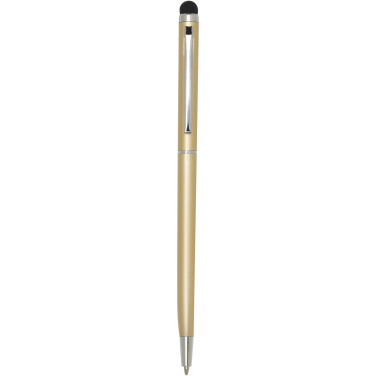 Logo trade promotional gift photo of: Ore aluminium ballpoint pen with stylus