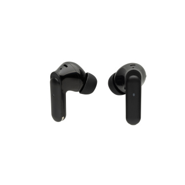 Logo trade promotional gift photo of: Airtune RCS recycled plastic ANC earbuds with touch screen