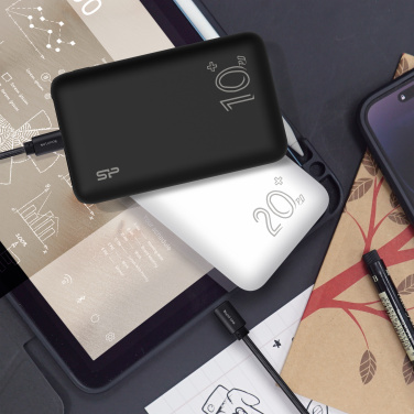 Logo trade promotional merchandise image of: Power bank Silicon Power QS58 20000 mAh