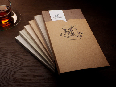 Logotrade promotional items photo of: Recycled Coffee Notebook 209733900