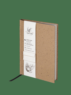 Logotrade promotional product image of: Recycled Coconut Notebook 209734100