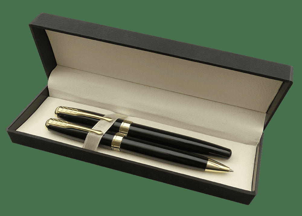 Logo trade promotional item photo of: WINDSOR pen set 98003600