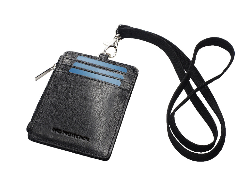 Logo trade promotional merchandise picture of: ID card holder with lanyard 170805200