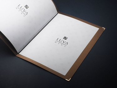 Logo trade corporate gifts image of: Menu cover Ambiente 1178243