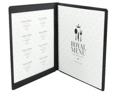 Logo trade promotional giveaway photo of: Menu cover 1078119