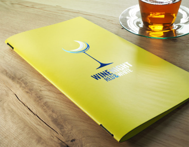 Logo trade promotional items image of: Menu cover Ambiente 1179094