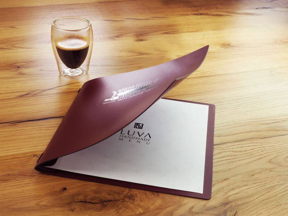 Logo trade corporate gift photo of: Menu cover Ambiente 1180094