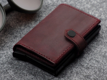 Logotrade corporate gift image of: RFID wallet - Hunter Leather 2109284