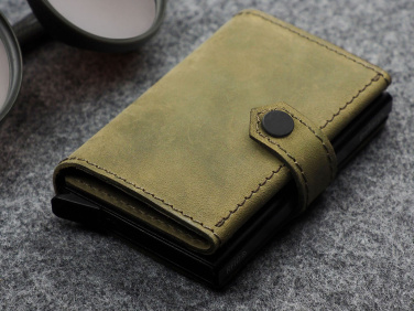 Logo trade promotional gift photo of: RFID wallet - Hunter Leather 2109284