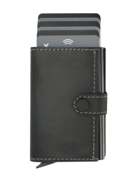 Logotrade promotional merchandise photo of: RFID wallet - Hunter Leather 2109284