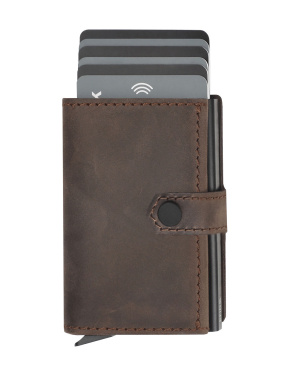 Logotrade corporate gift picture of: RFID wallet - Hunter Leather 2109284