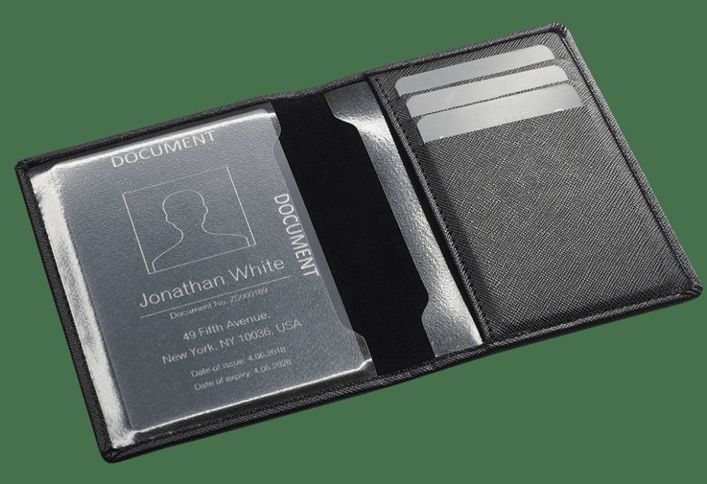 Logo trade promotional merchandise photo of: Document wallet 889113