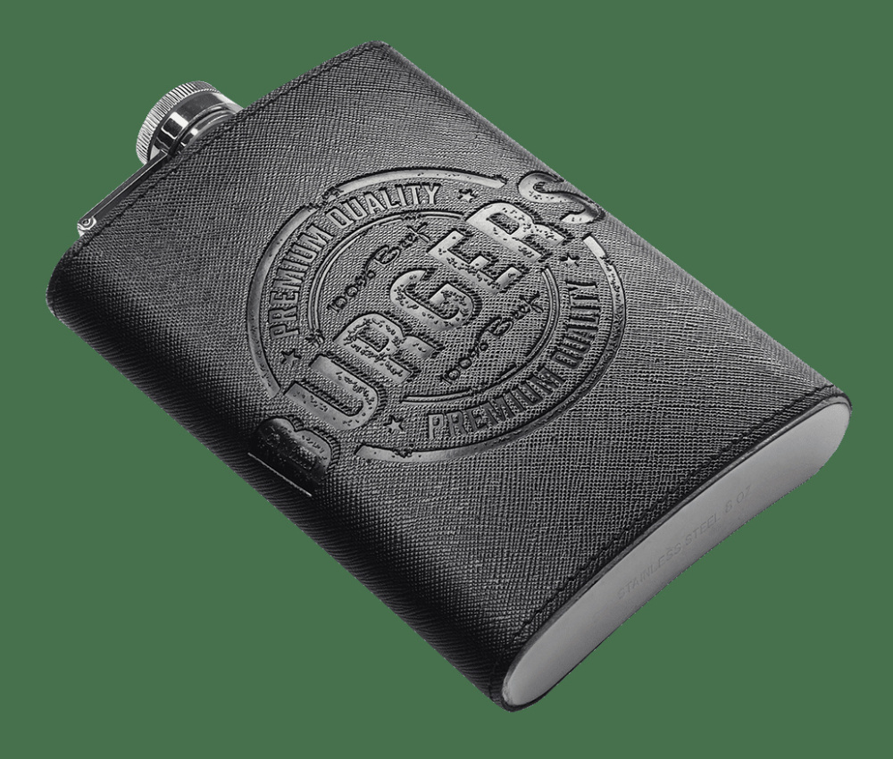 Logo trade promotional gifts image of: Hip flask 425113