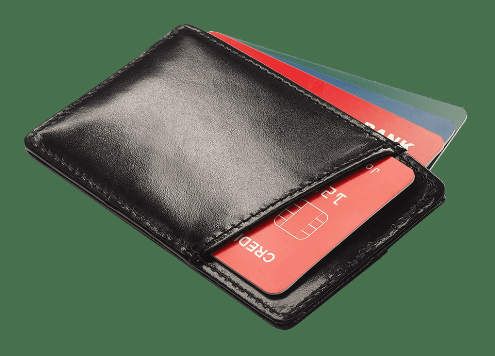 Logo trade promotional products image of: Credit card holder 215067