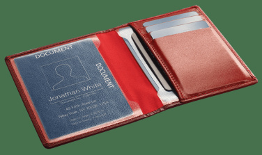 Logotrade promotional giveaway image of: Document wallet 889067